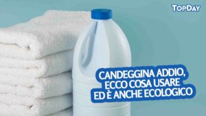 Candeggina addio, ecco cosa usare ed è anche ecologico