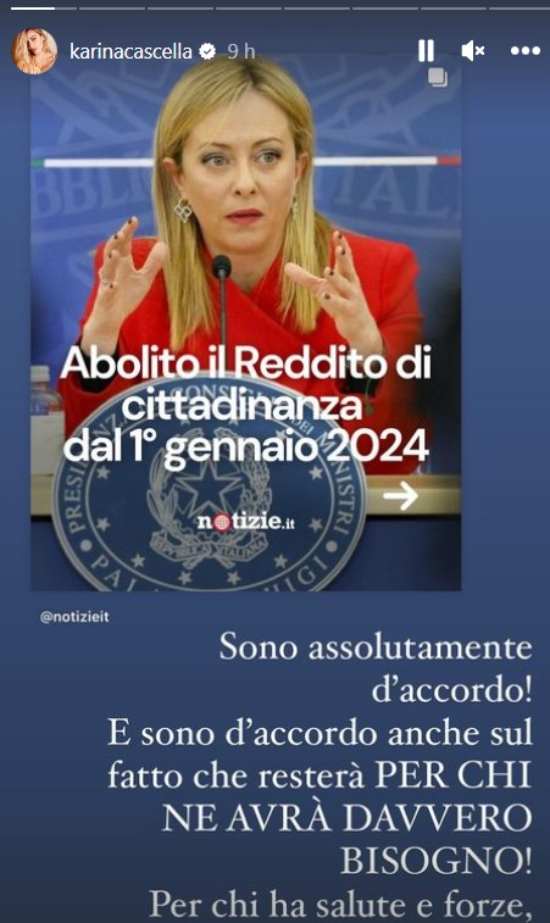 karina cascella parole