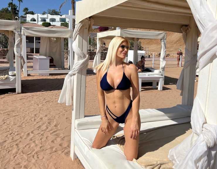 L'ultima foto pubblicata da Paola Caruso a Sharm 