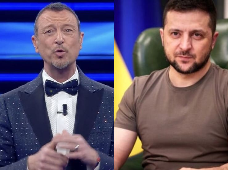 Sanremo 23 ospite Zelensky