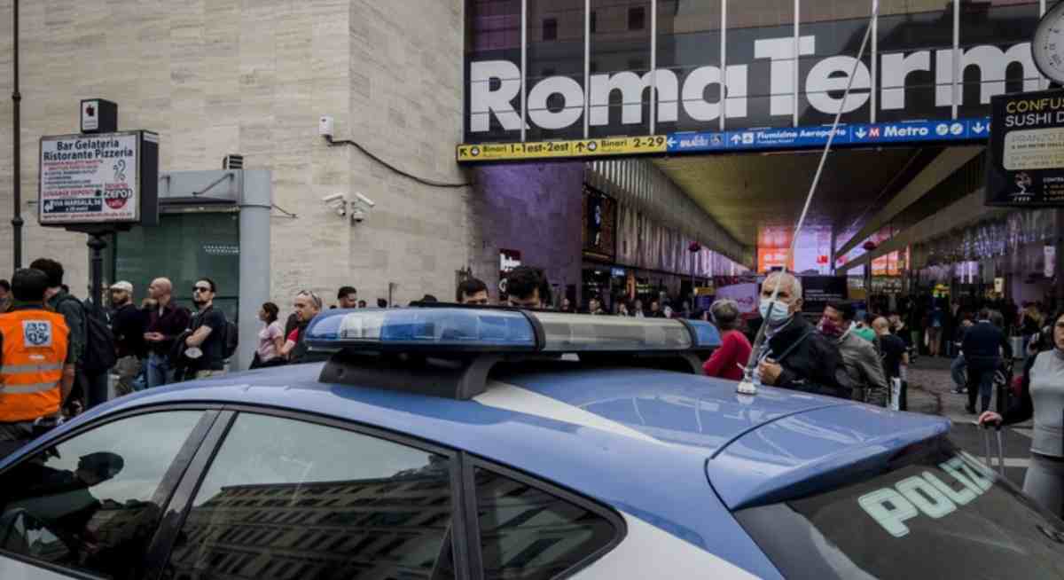 Travolto dal treno a Roma Termini 