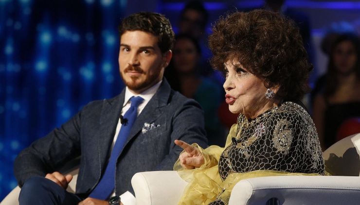 Gina Lollobrigida ed Andrea Piazzolla ospiti a Domenica In