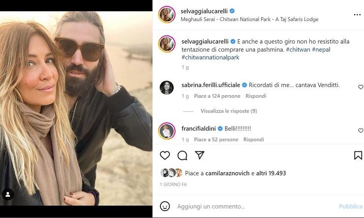 Imprevisto per Selvaggia Lucarelli e Lorenzo Biagiarelli