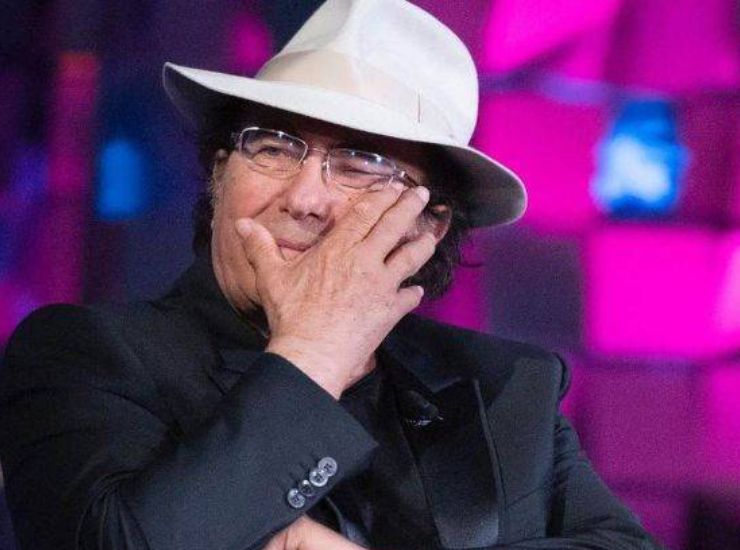 Al Bano triste lacrime 