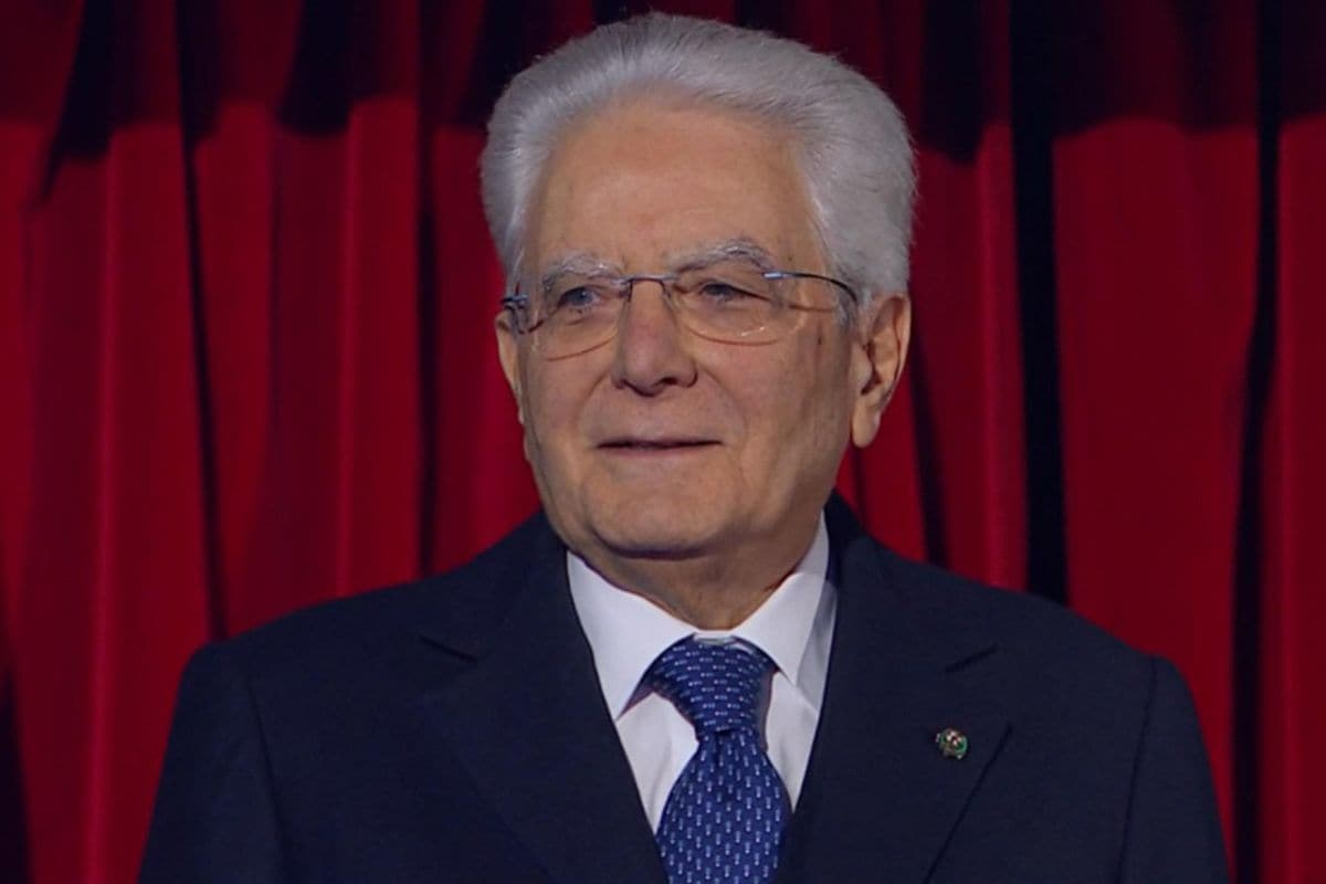 Sergio Mattarella Sanremo