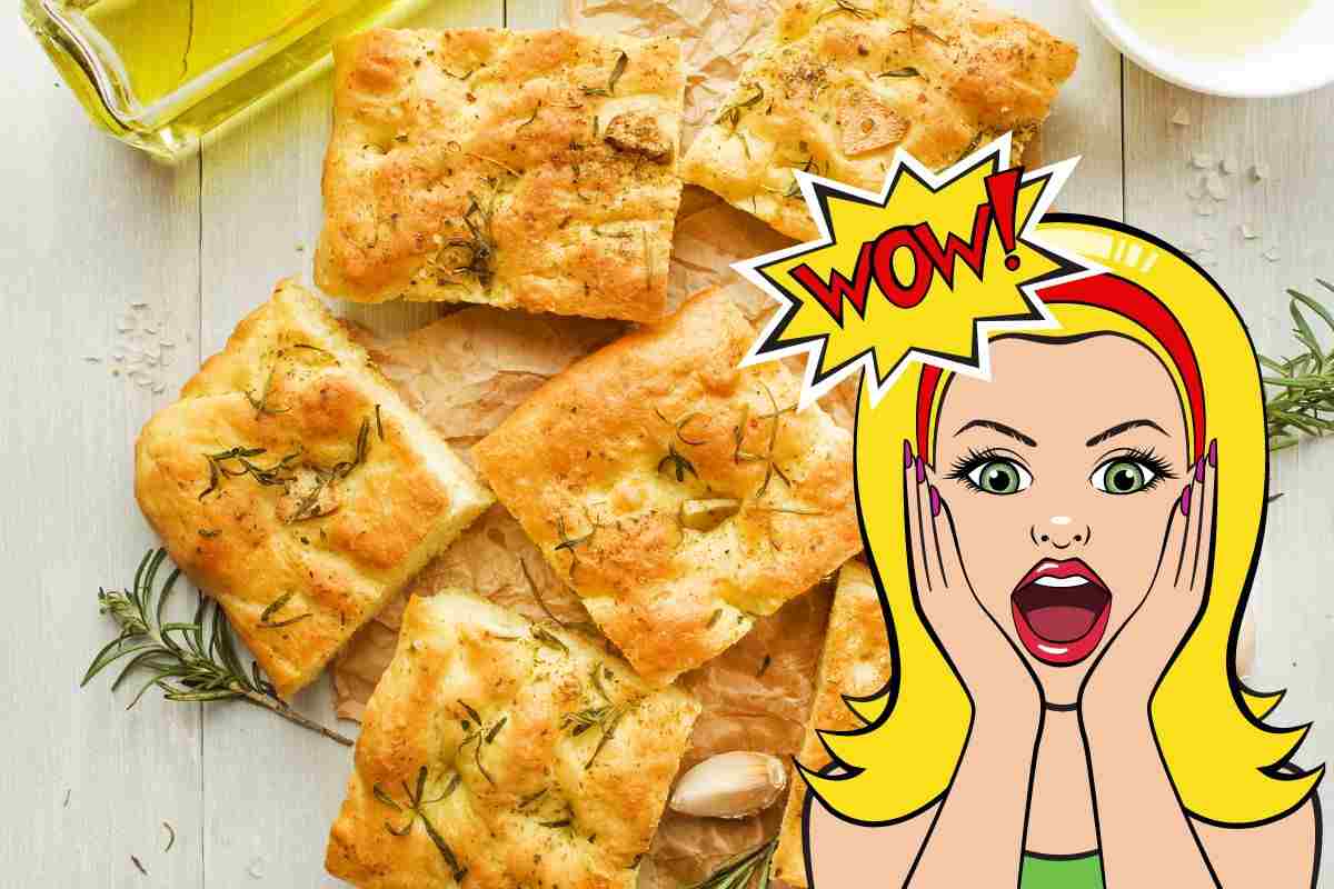 Focaccia che non lievita? | Ecco cosa è successo