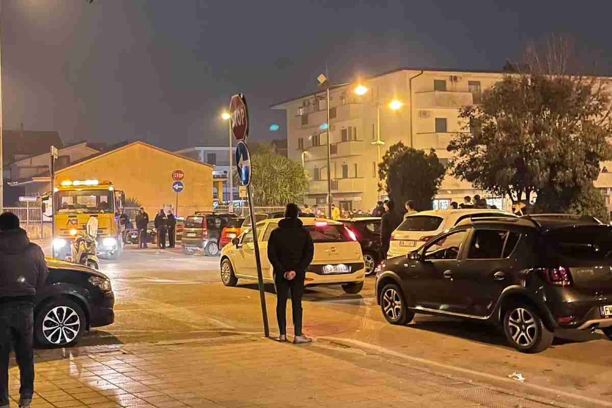 Poliziotto spara a Santa Maria a Vico