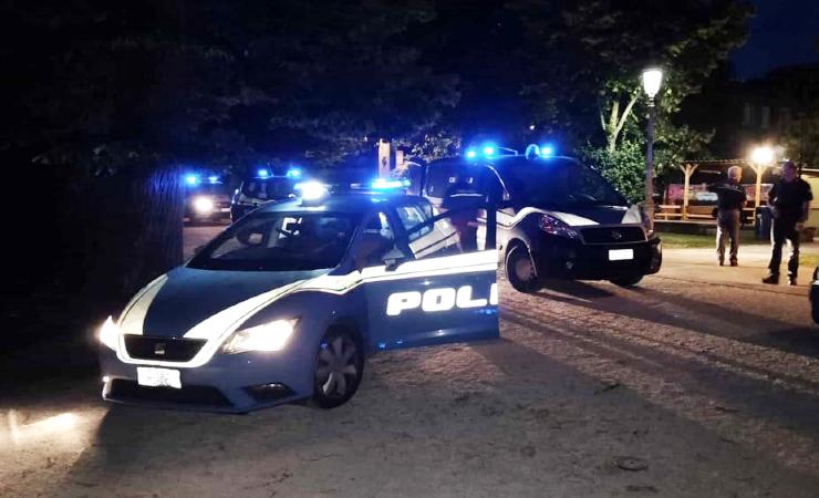 Poliziotto spara a Santa Maria a Vico