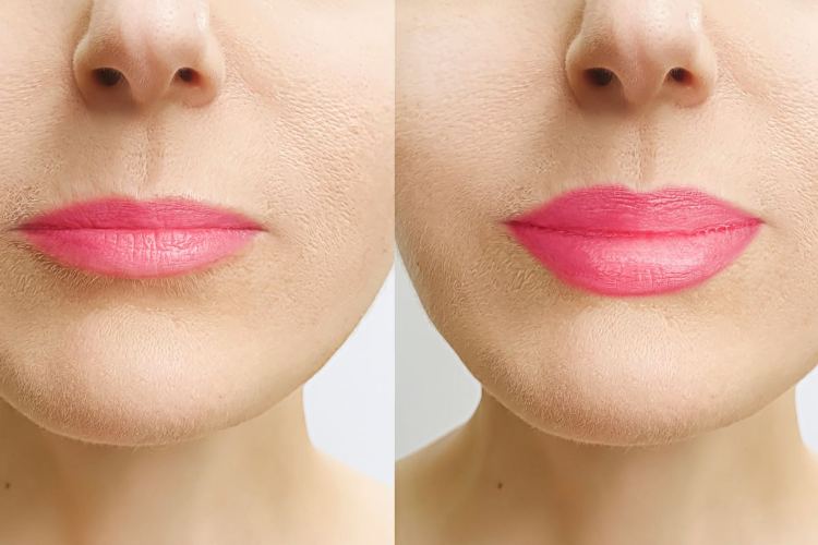 labbra carnose trucco