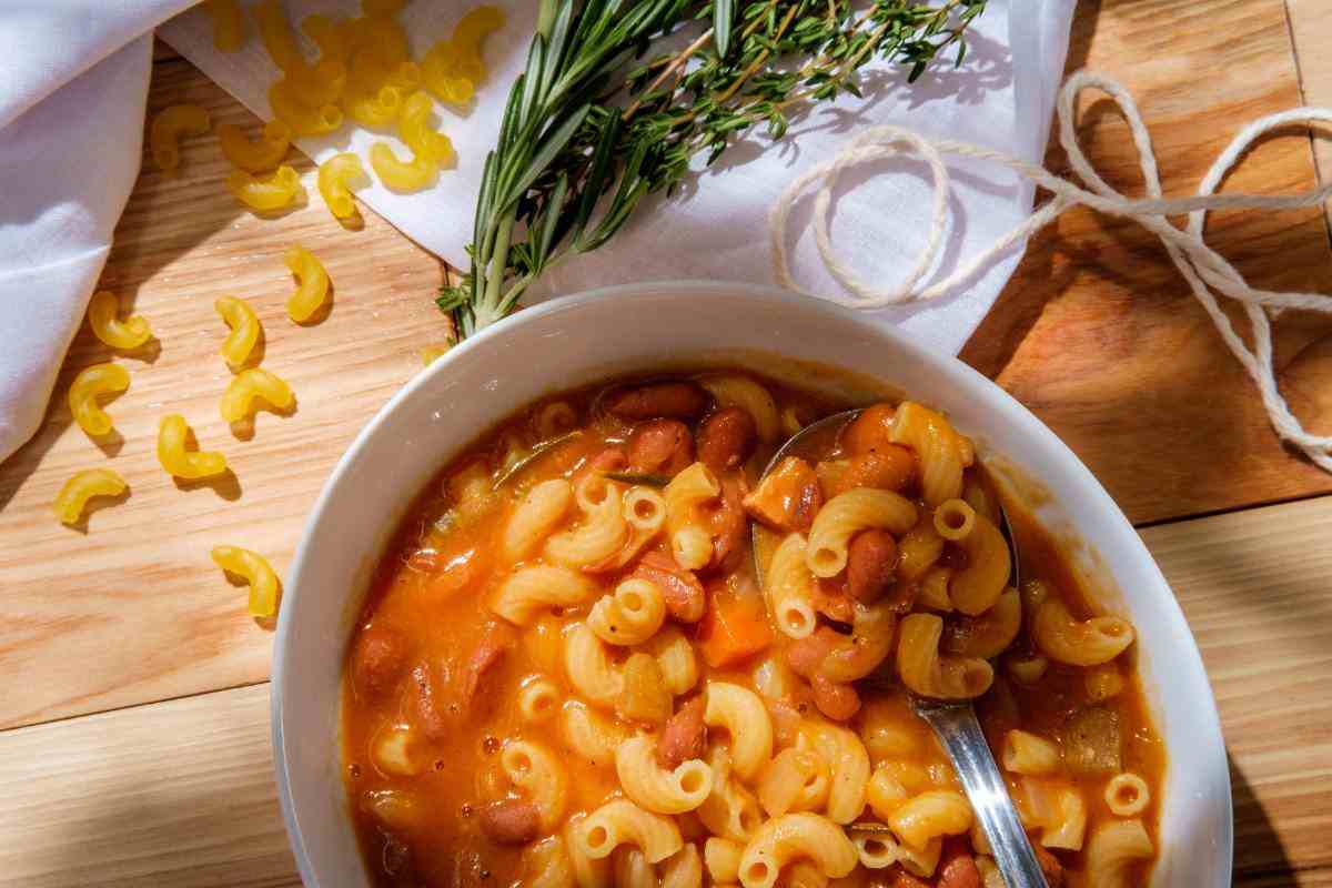 pasta e fagioli ricetta