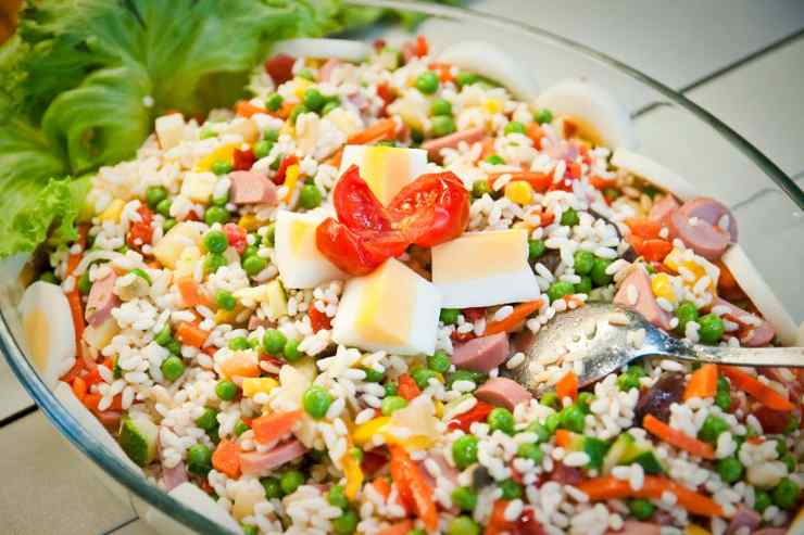 insalata di riso trucchi