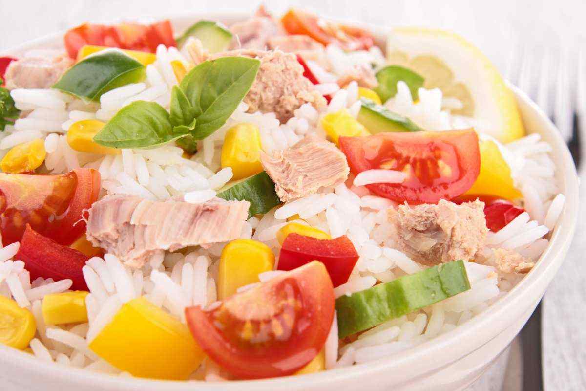 insalata di riso trucchi