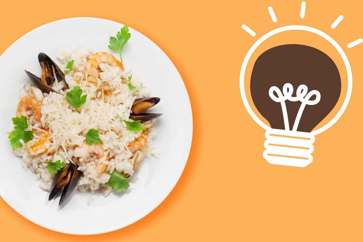 risotto frutti di mare attenzione