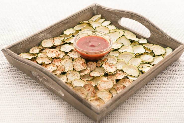 chips zucchine ricetta