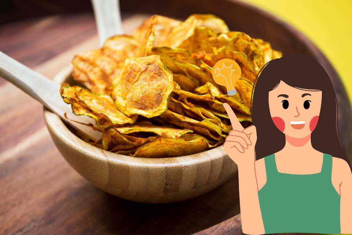 chips zucchine ricetta