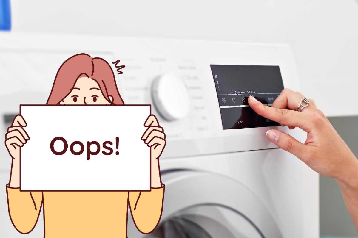 lavatrice evita questi errori 
