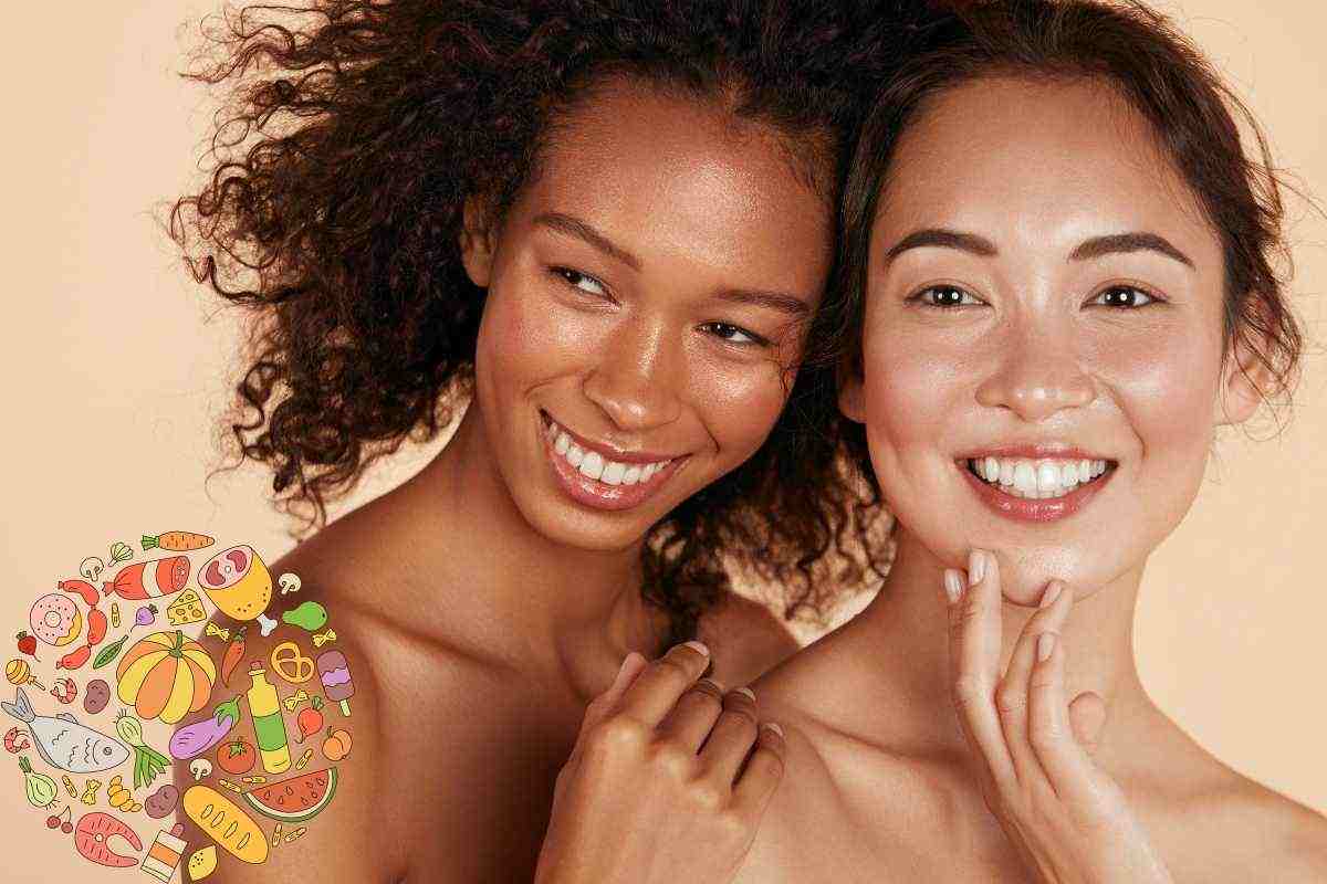 cosa mangiare per avere una bella pelle