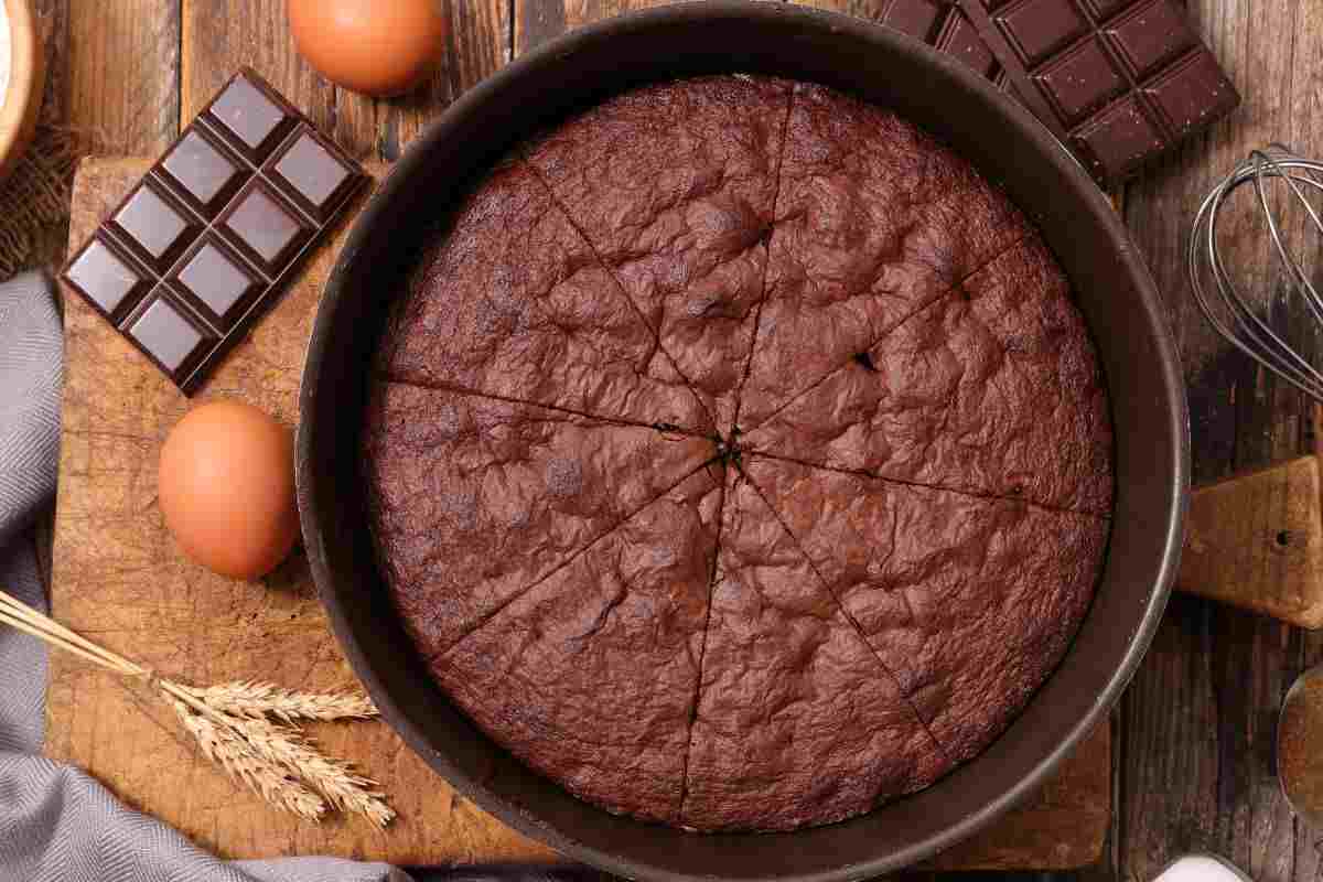 torta al cioccolato 2 ingredienti 