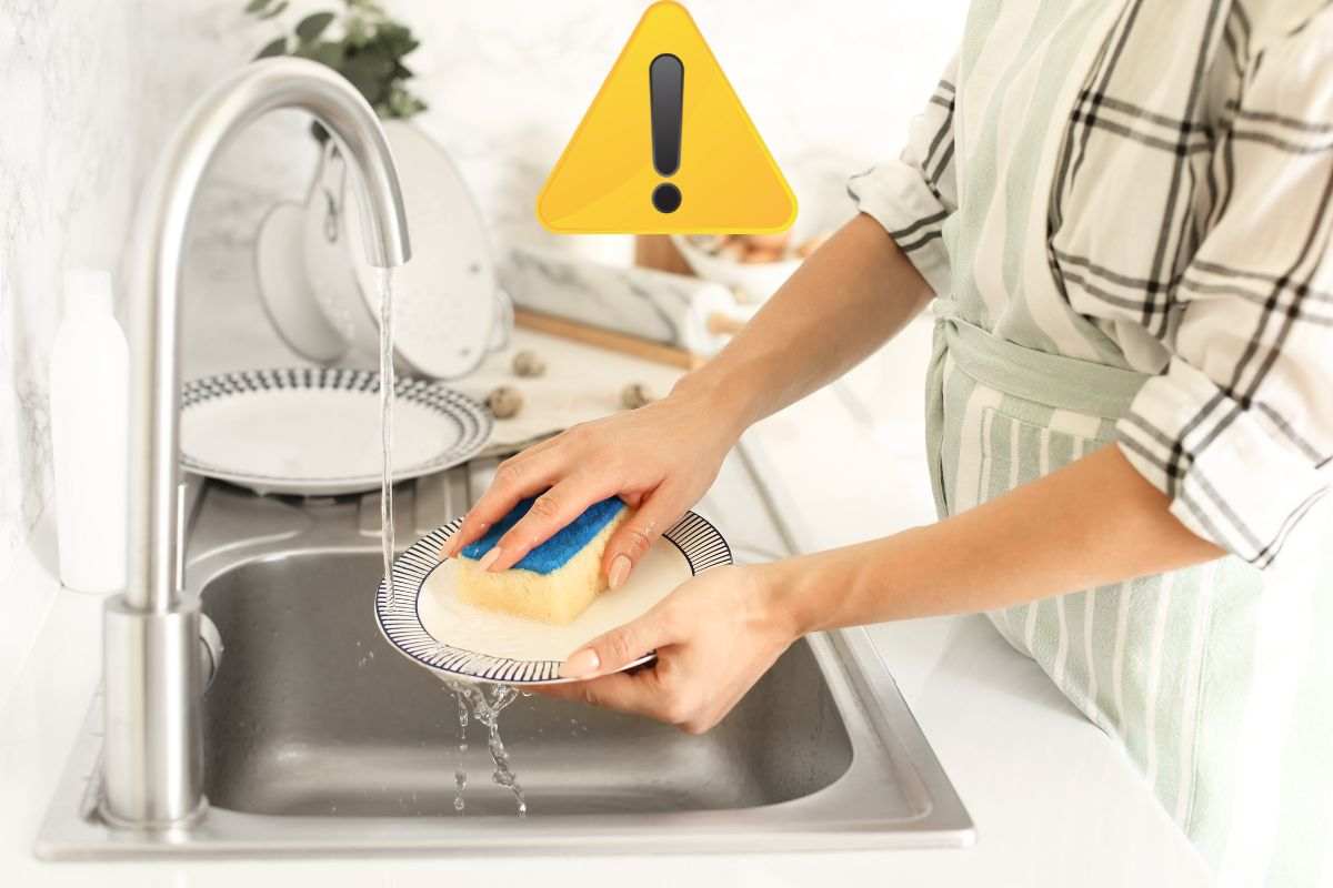 Lavare piatti errori da evitare